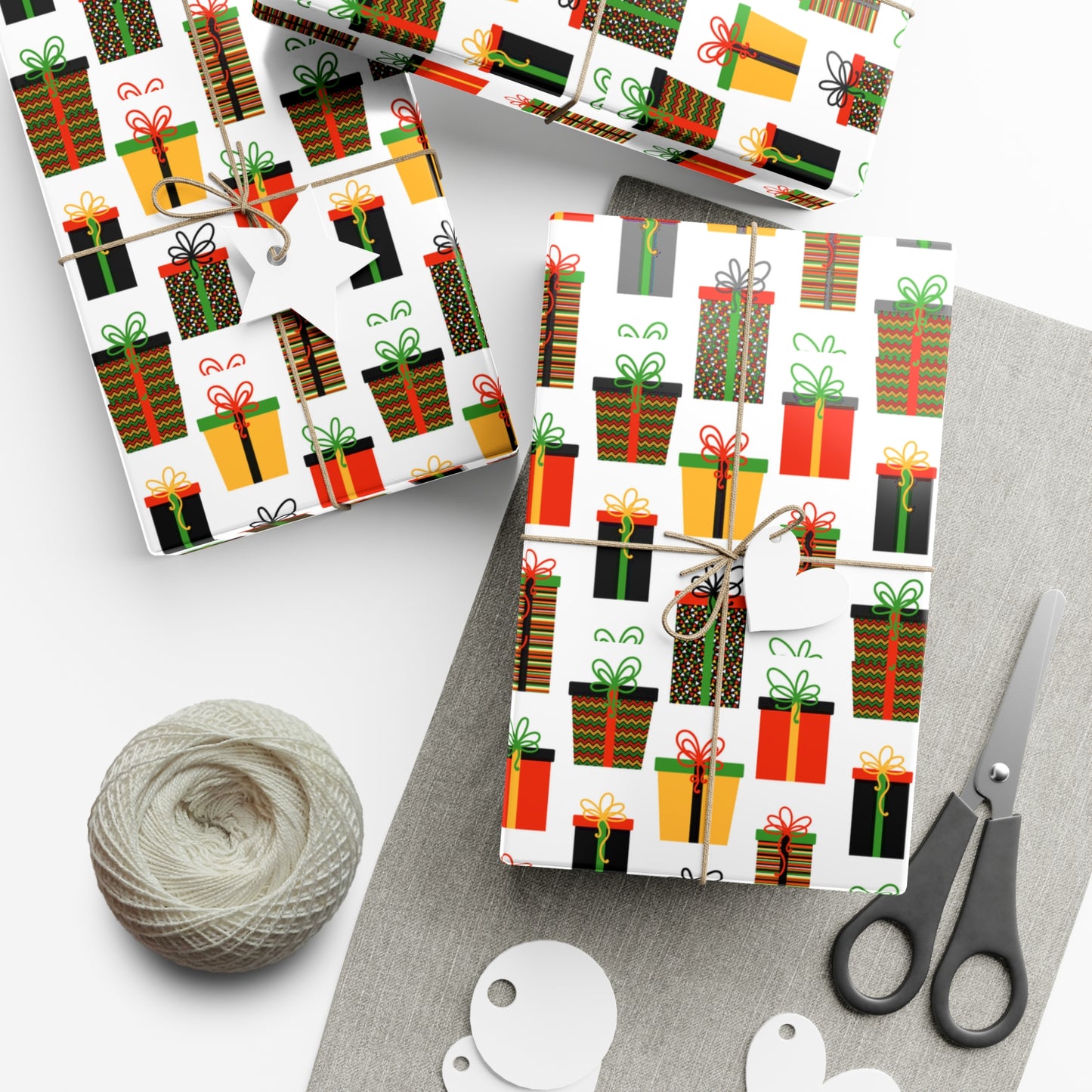 Tribal Motif Wrapping Paper