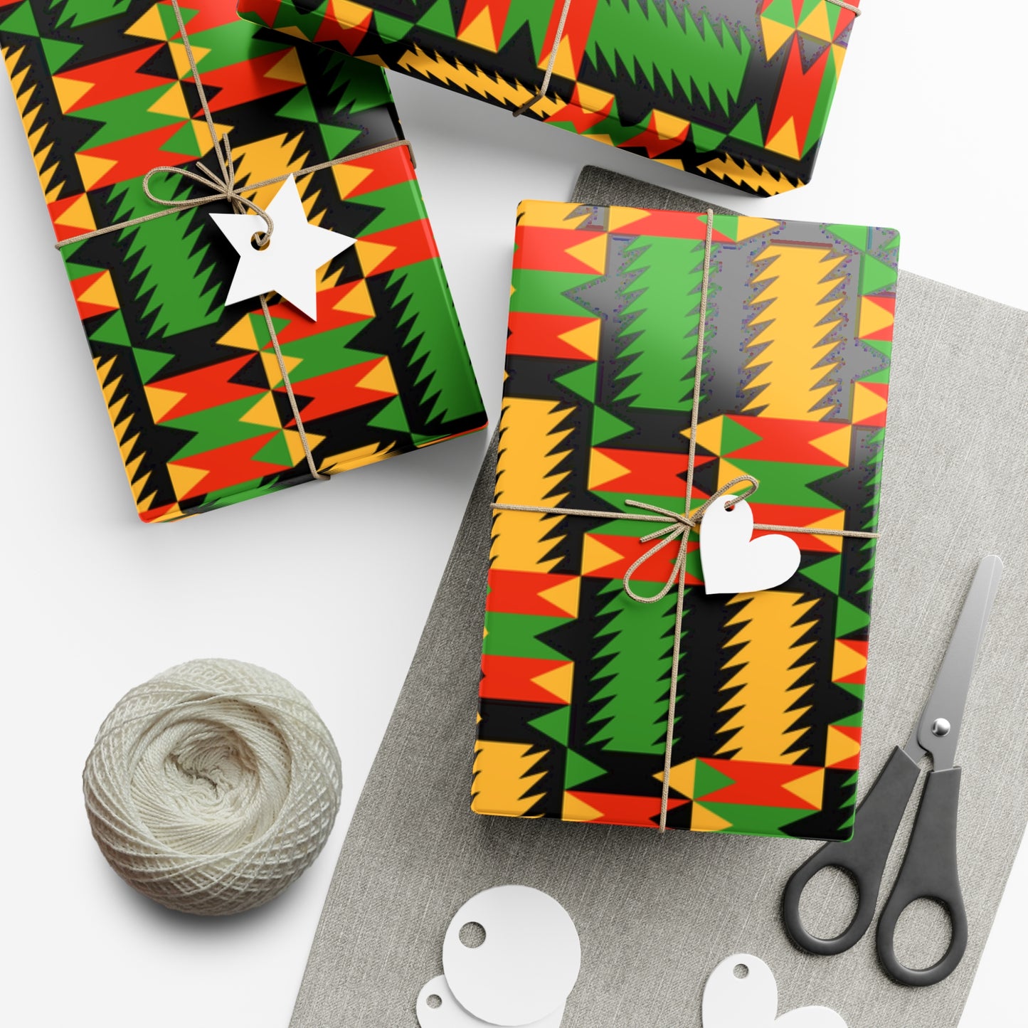 Cultural Print Wrapping Paper