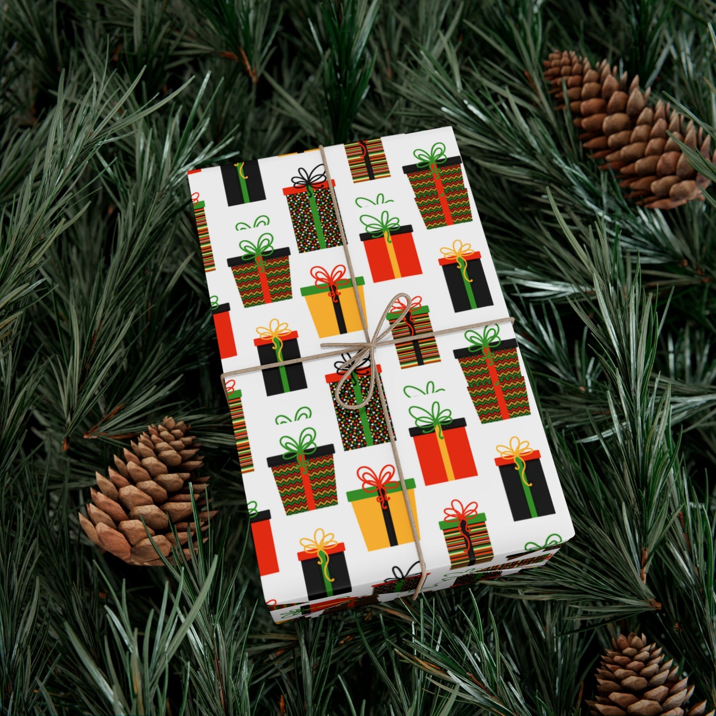 Tribal Motif Wrapping Paper