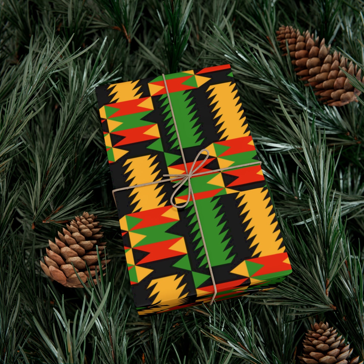 Cultural Print Wrapping Paper