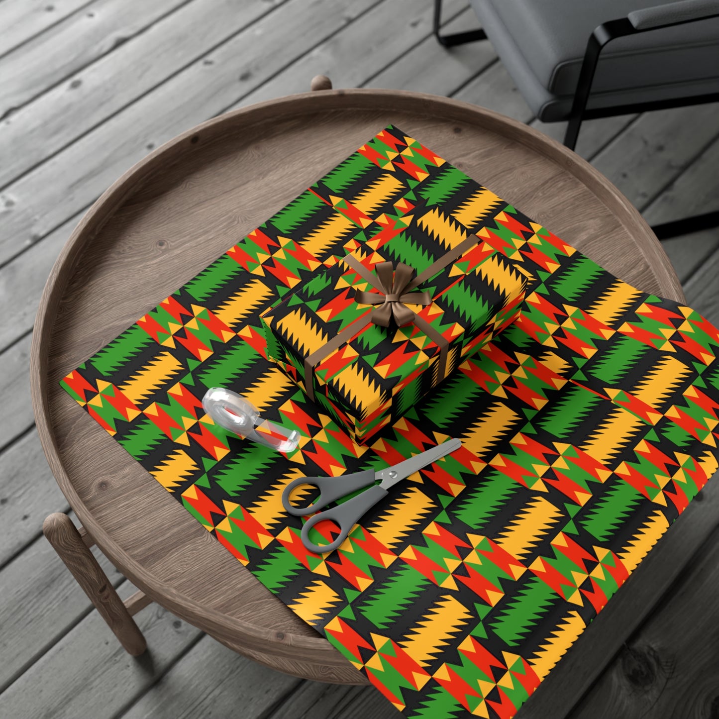 Cultural Print Wrapping Paper