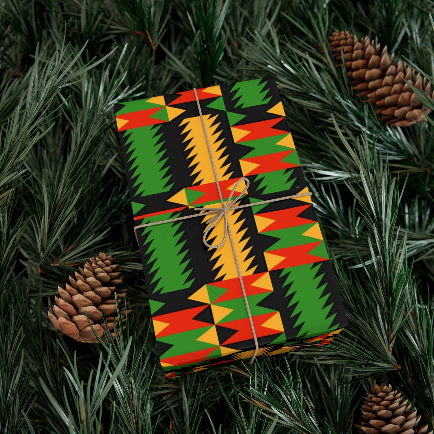 Cultural Print Wrapping Paper