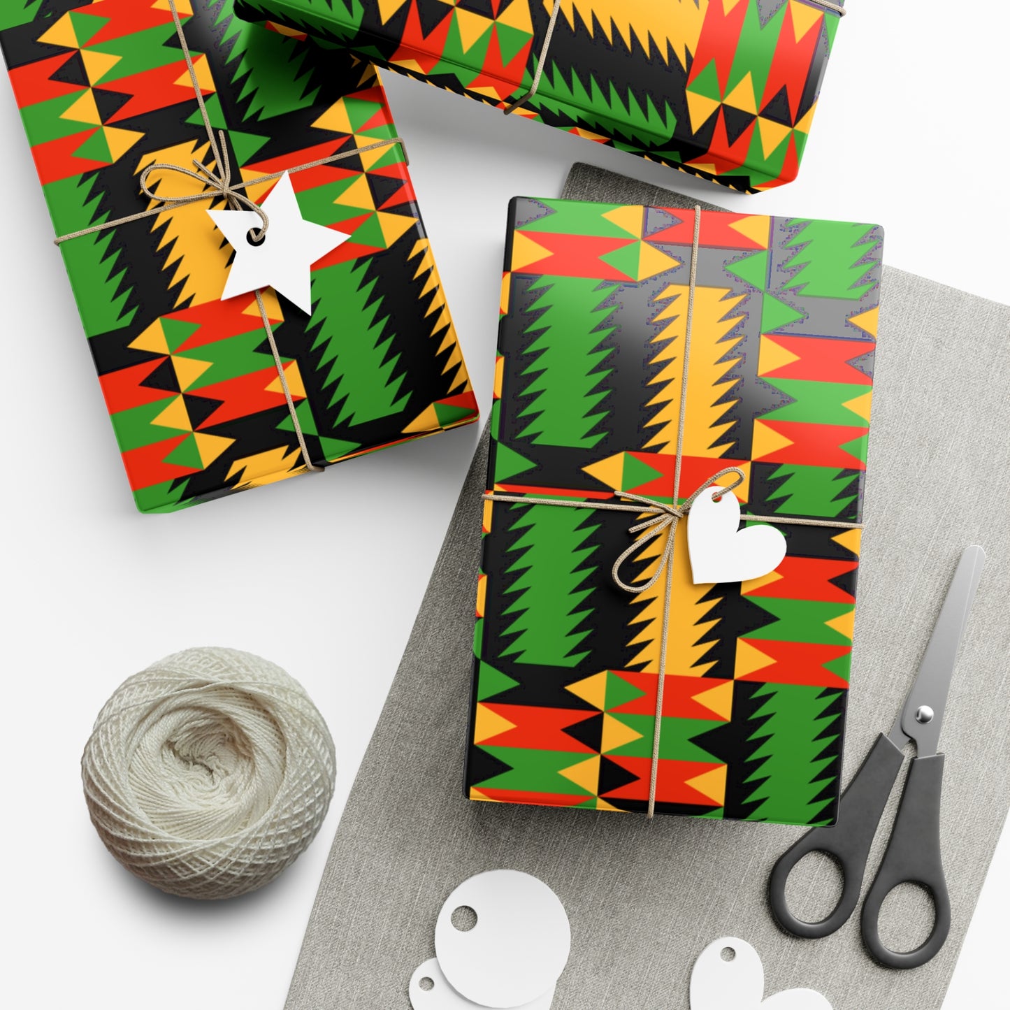 Cultural Print Wrapping Paper