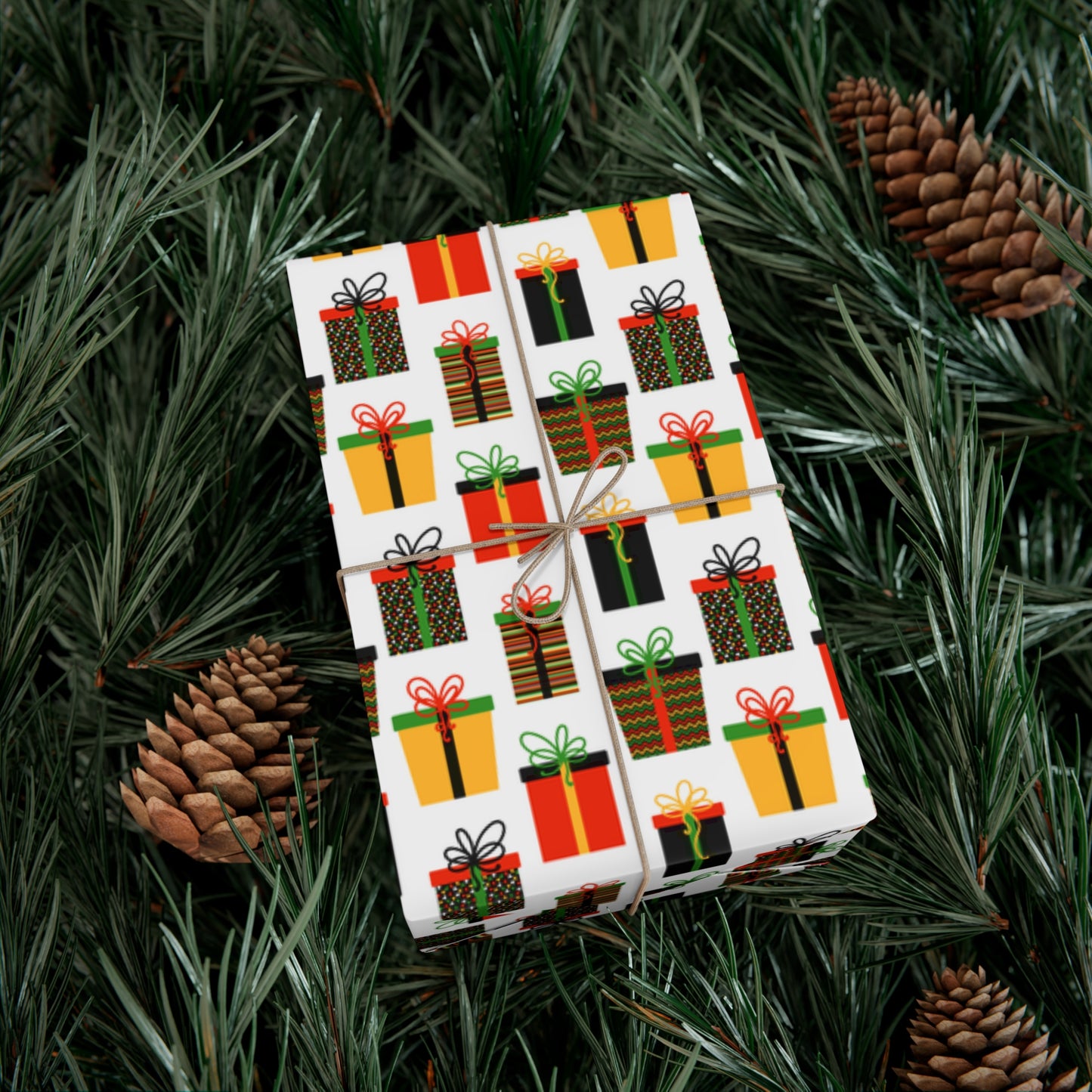 Tribal Motif Wrapping Paper